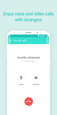 Candy Talk - Random Chat android App screenshot 1