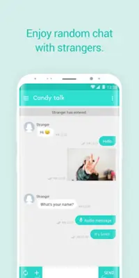 Candy Talk - Random Chat android App screenshot 3